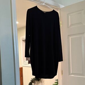 H&M Classic Black Long Sleeve Dress